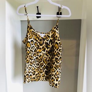 Abound Animal Print Top NWT